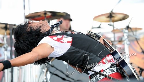 Bullet Boys at Rock the Bayou grounds Houston, TX on August 30, 2008 &mdash; concert photo by Wayne Dennon