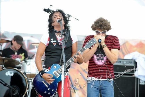 Bullet Boys at Rock the Bayou grounds Houston, TX on August 30, 2008 &mdash; concert photo by Wayne Dennon
