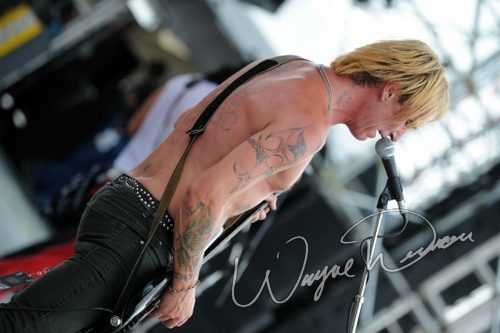 Bullet Boys at Rock the Bayou grounds Houston, TX on August 30, 2008 &mdash; concert photo by Wayne Dennon