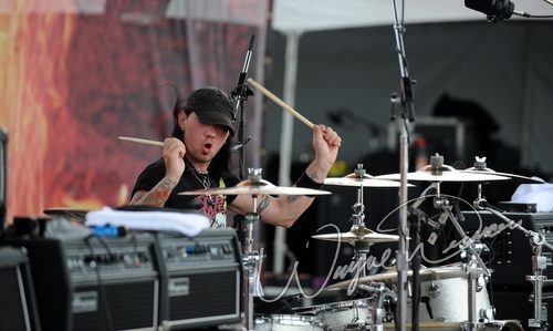 Bullet Boys at Rock the Bayou grounds Houston, TX on August 30, 2008 &mdash; concert photo by Wayne Dennon