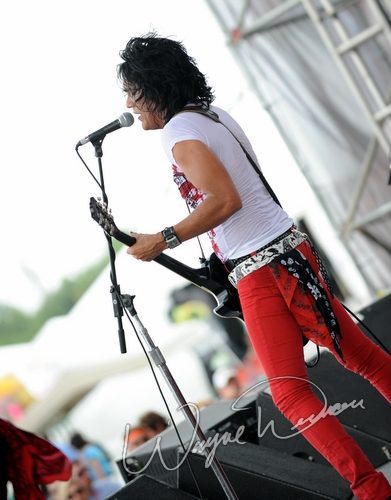 Bullet Boys at Rock the Bayou grounds Houston, TX on August 30, 2008 &mdash; concert photo by Wayne Dennon
