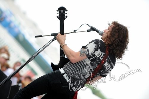 Bullet Boys at Rock the Bayou grounds Houston, TX on August 30, 2008 &mdash; concert photo by Wayne Dennon