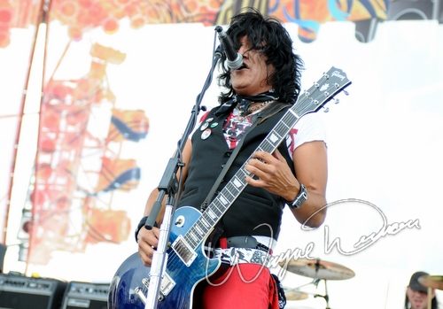 Bullet Boys at Rock the Bayou grounds Houston, TX on August 30, 2008 &mdash; concert photo by Wayne Dennon