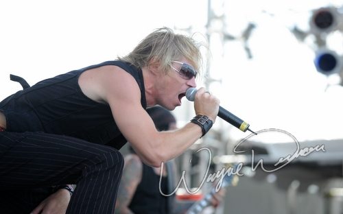 L.A. Guns at Rock the Bayou grounds Houston, TX on August 31, 2008 &mdash; concert photo by Wayne Dennon