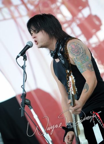 L.A. Guns at Rock the Bayou grounds Houston, TX on August 31, 2008 &mdash; concert photo by Wayne Dennon
