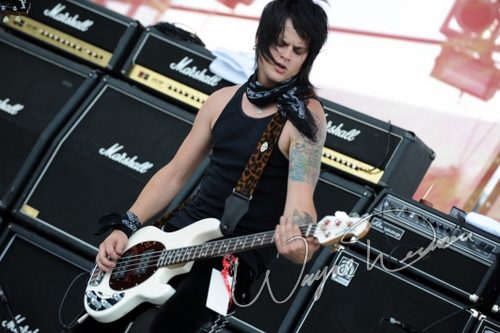 L.A. Guns at Rock the Bayou grounds Houston, TX on August 31, 2008 &mdash; concert photo by Wayne Dennon