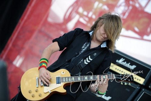 L.A. Guns at Rock the Bayou grounds Houston, TX on August 31, 2008 &mdash; concert photo by Wayne Dennon