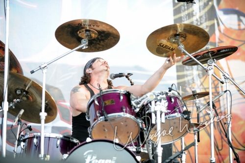 Warrant at Rock the Bayou grounds Houston, TX on August 31, 2008 &mdash; concert photo by Wayne Dennon