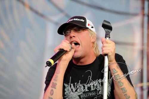 Warrant at Rock the Bayou grounds Houston, TX on August 31, 2008 &mdash; concert photo by Wayne Dennon