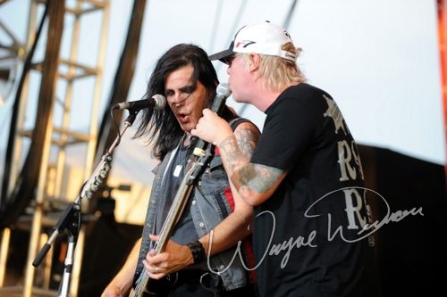 Warrant at Rock the Bayou grounds Houston, TX on August 31, 2008 &mdash; concert photo by Wayne Dennon