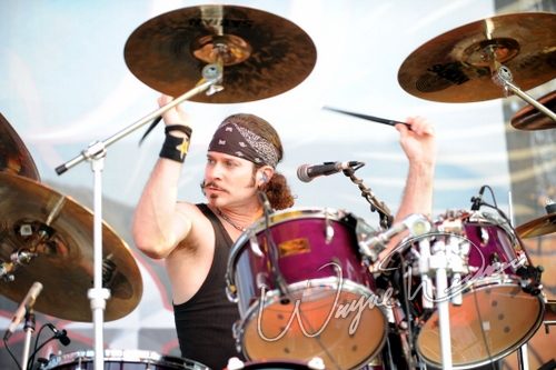 Warrant at Rock the Bayou grounds Houston, TX on August 31, 2008 &mdash; concert photo by Wayne Dennon