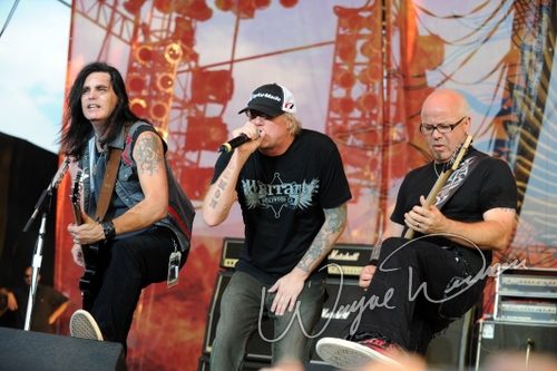 Warrant at Rock the Bayou grounds Houston, TX on August 31, 2008 &mdash; concert photo by Wayne Dennon