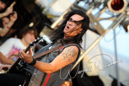 Warrant at Rock the Bayou grounds Houston, TX on August 31, 2008 &mdash; concert photo by Wayne Dennon