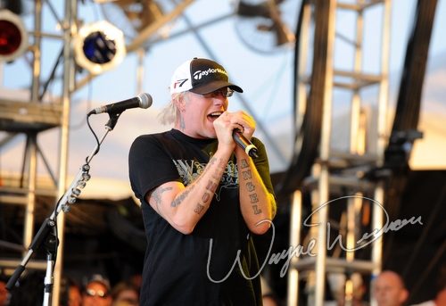 Warrant at Rock the Bayou grounds Houston, TX on August 31, 2008 &mdash; concert photo by Wayne Dennon