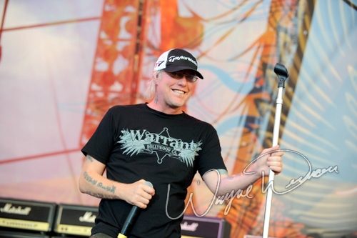 Warrant concert photo by Wayne Dennon