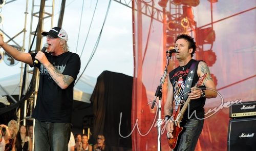 Warrant at Rock the Bayou grounds Houston, TX on August 31, 2008 &mdash; concert photo by Wayne Dennon