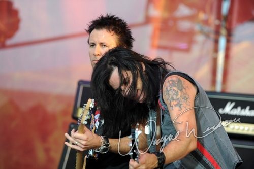 Warrant at Rock the Bayou grounds Houston, TX on August 31, 2008 &mdash; concert photo by Wayne Dennon