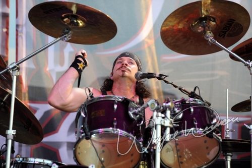 Warrant at Rock the Bayou grounds Houston, TX on August 31, 2008 &mdash; concert photo by Wayne Dennon