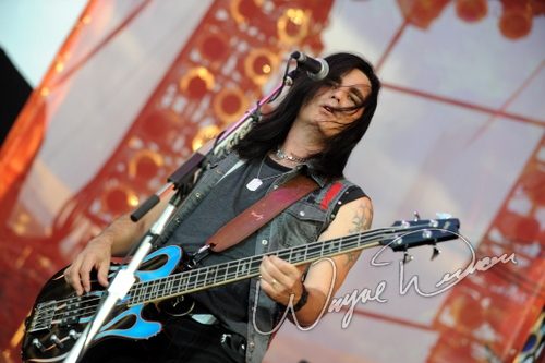 Warrant at Rock the Bayou grounds Houston, TX on August 31, 2008 &mdash; concert photo by Wayne Dennon