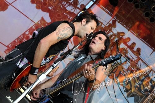 Warrant at Rock the Bayou grounds Houston, TX on August 31, 2008 &mdash; concert photo by Wayne Dennon