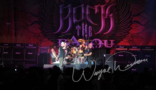 Warrant at Rock the Bayou grounds Houston, TX on August 31, 2008 &mdash; concert photo by Wayne Dennon