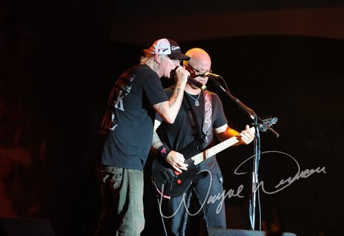 Warrant at Rock the Bayou grounds Houston, TX on August 31, 2008 &mdash; concert photo by Wayne Dennon