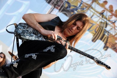 Dokken at Rock the Bayou grounds Houston, TX on August 30, 2008 &mdash; concert photo by Wayne Dennon