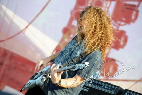 Dokken at Rock the Bayou grounds Houston, TX on August 30, 2008 &mdash; concert photo by Wayne Dennon