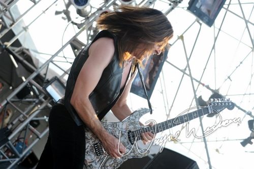 Dokken at Rock the Bayou grounds Houston, TX on August 30, 2008 &mdash; concert photo by Wayne Dennon