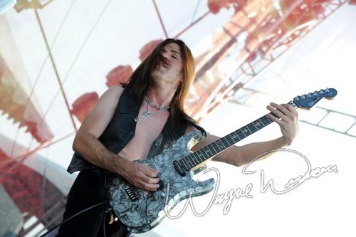 Dokken at Rock the Bayou grounds Houston, TX on August 30, 2008 &mdash; concert photo by Wayne Dennon