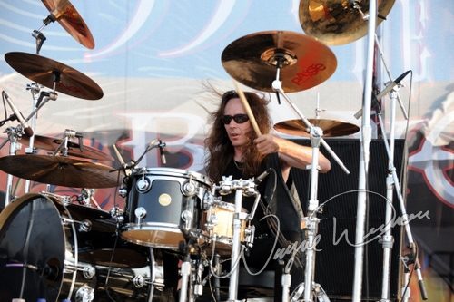 Dokken at Rock the Bayou grounds Houston, TX on August 30, 2008 &mdash; concert photo by Wayne Dennon