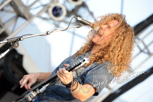 Dokken at Rock the Bayou grounds Houston, TX on August 30, 2008 &mdash; concert photo by Wayne Dennon