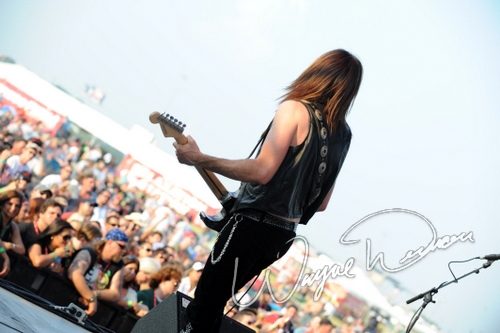 Dokken at Rock the Bayou grounds Houston, TX on August 30, 2008 &mdash; concert photo by Wayne Dennon