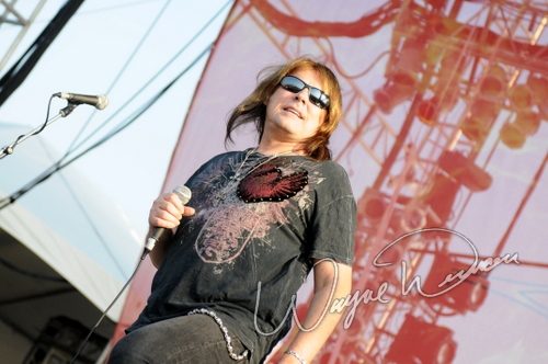 Dokken at Rock the Bayou grounds Houston, TX on August 30, 2008 &mdash; concert photo by Wayne Dennon
