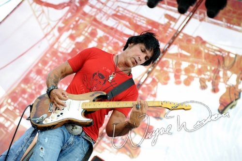 Lynch Mob at Rock the Bayou grounds Houston, TX on August 29, 2008 &mdash; concert photo by Wayne Dennon