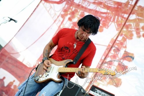 Lynch Mob at Rock the Bayou grounds Houston, TX on August 29, 2008 &mdash; concert photo by Wayne Dennon