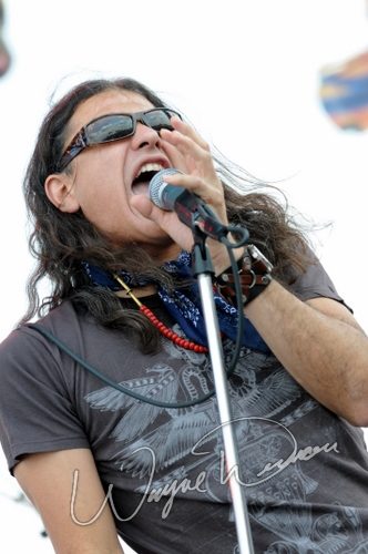 Lynch Mob at Rock the Bayou grounds Houston, TX on August 29, 2008 &mdash; concert photo by Wayne Dennon