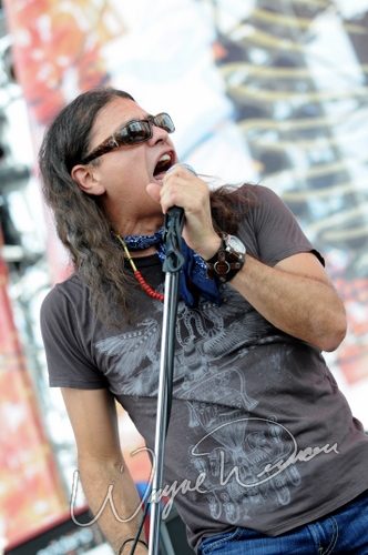 Lynch Mob at Rock the Bayou grounds Houston, TX on August 29, 2008 &mdash; concert photo by Wayne Dennon