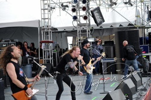 Dangerous Toys at Rock the Bayou grounds Houston, TX on August 31, 2008 &mdash; concert photo by Wayne Dennon