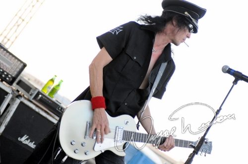 Faster Pussycat at Rock the Bayou grounds Houston, TX on August 29, 2008 &mdash; concert photo by Wayne Dennon