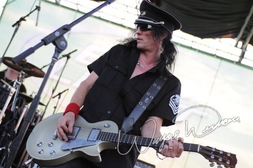 Faster Pussycat at Rock the Bayou grounds Houston, TX on August 29, 2008 &mdash; concert photo by Wayne Dennon