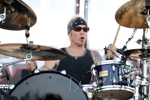 Enuff Z'Nuff at Rock the Bayou grounds Houston, TX on August 30, 2008 &mdash; concert photo by Wayne Dennon