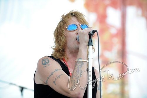 Enuff Z'Nuff at Rock the Bayou grounds Houston, TX on August 30, 2008 &mdash; concert photo by Wayne Dennon