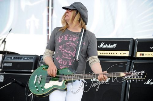 Enuff Z'Nuff at Rock the Bayou grounds Houston, TX on August 30, 2008 &mdash; concert photo by Wayne Dennon