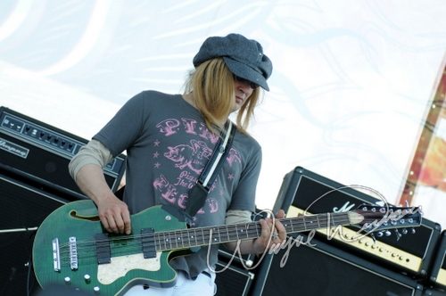 Enuff Z'Nuff at Rock the Bayou grounds Houston, TX on August 30, 2008 &mdash; concert photo by Wayne Dennon