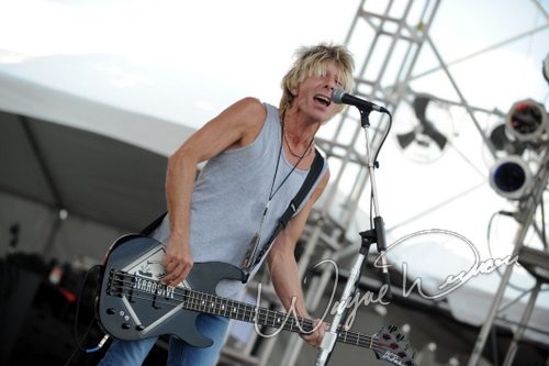 Britny Fox at Rock the Bayou grounds Houston, TX on August 30, 2008 &mdash; concert photo by Wayne Dennon