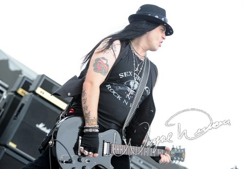 Pretty Boy Floyd at Rock the Bayou grounds Houston, TX on September 1, 2008 &mdash; concert photo by Wayne Dennon