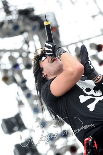Pretty Boy Floyd at Rock the Bayou grounds Houston, TX on September 1, 2008 &mdash; concert photo by Wayne Dennon