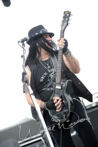 Pretty Boy Floyd at Rock the Bayou grounds Houston, TX on September 1, 2008 &mdash; concert photo by Wayne Dennon