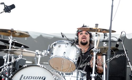 Pretty Boy Floyd at Rock the Bayou grounds Houston, TX on September 1, 2008 &mdash; concert photo by Wayne Dennon